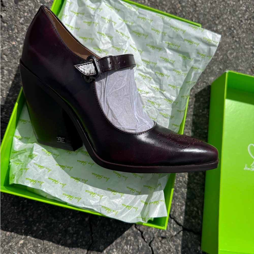 Brown Wedge Heels Sam Edelman Cowboy Heels